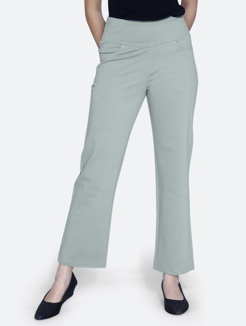 women high rise solid jeggings - 21059435 - Standard Image - 0