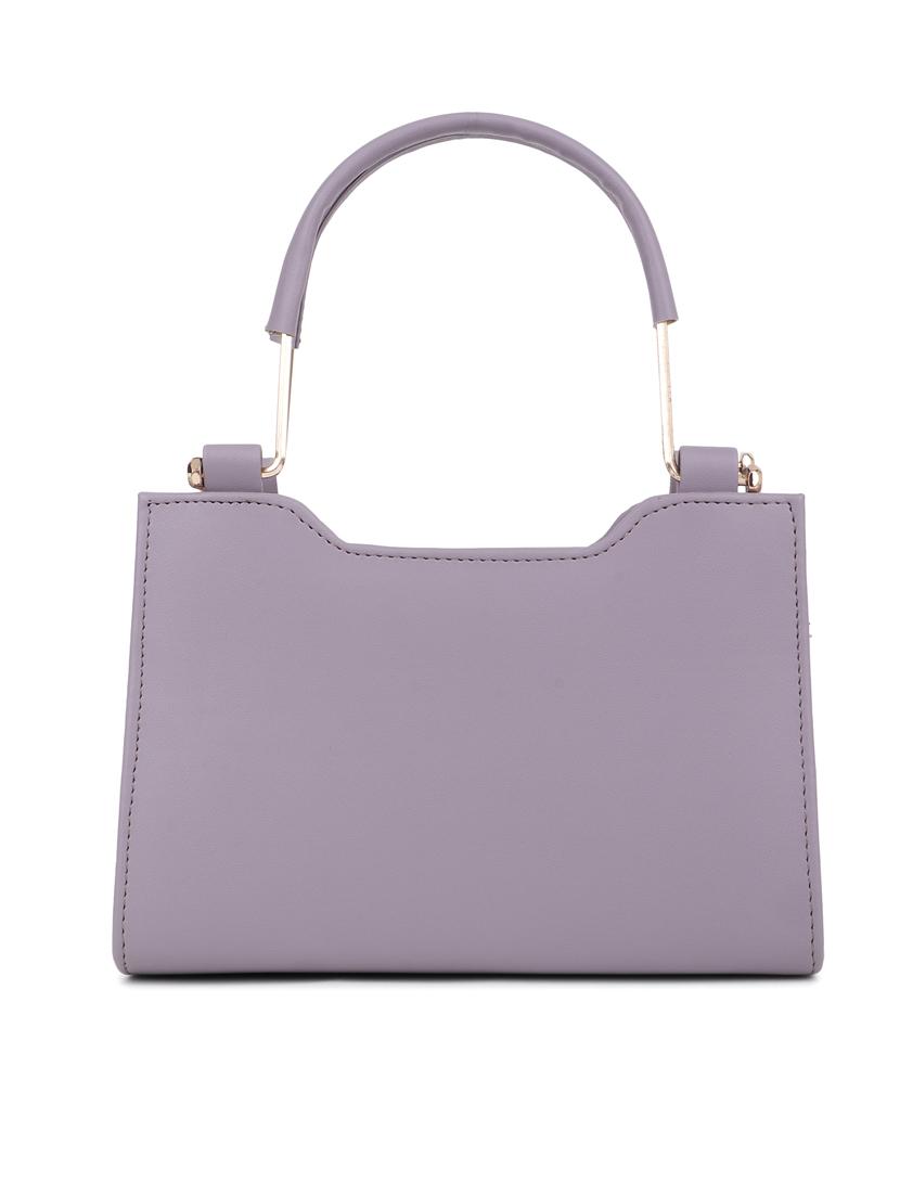 purple textured handbag - 21060905 - Standard Image - 1