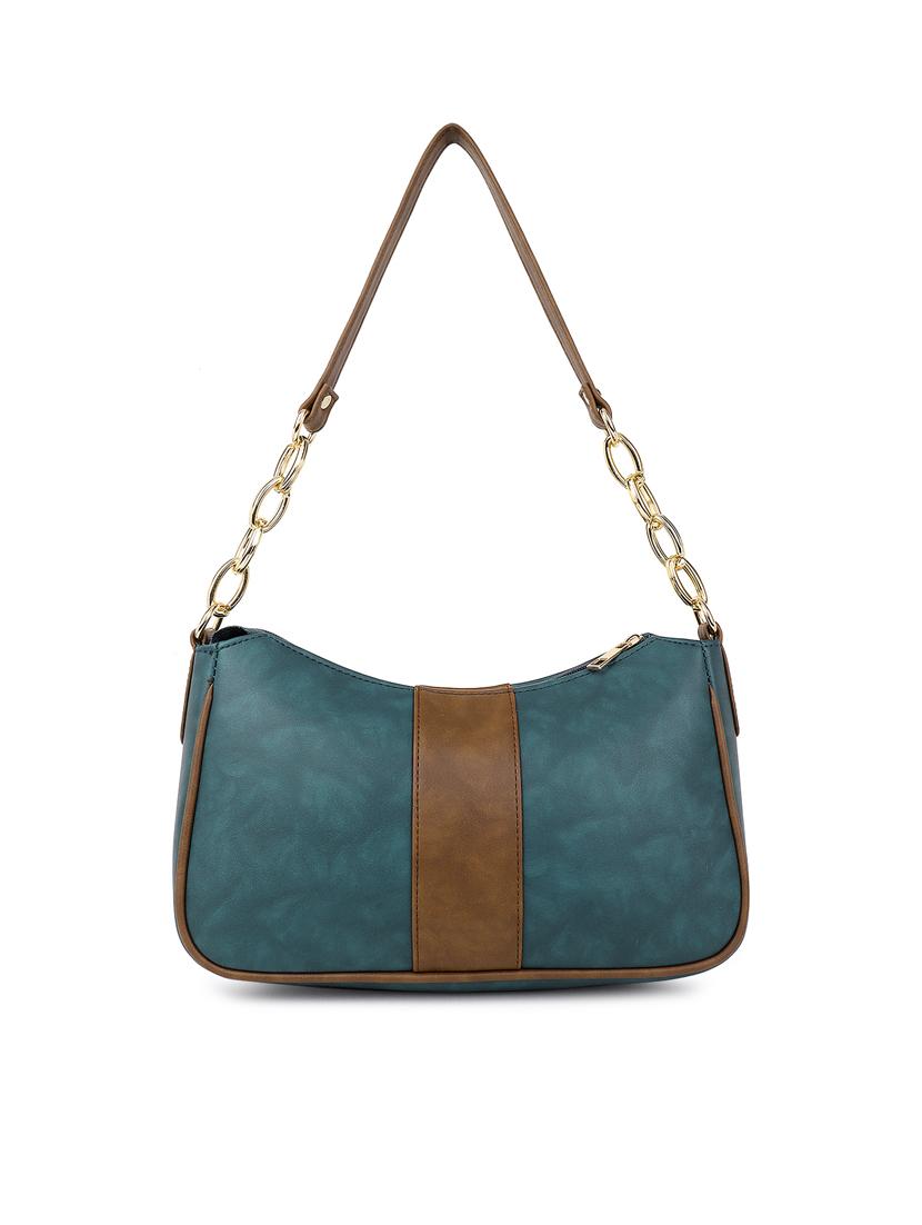 green color block sling bag - 21060911 -  Standard Image - 1