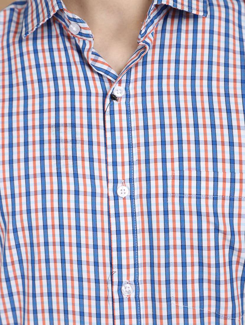 men checkered formal shirt - 21061643 -  Standard Image - 4