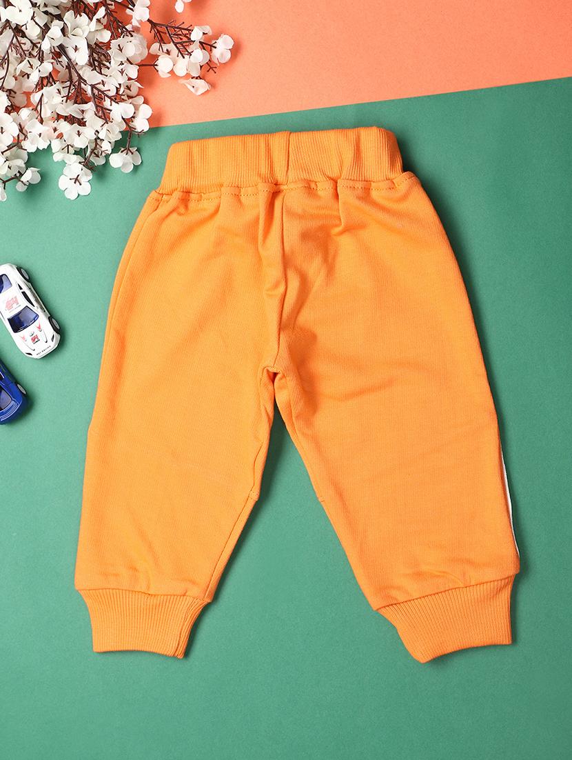 orange cotton casual trouser - 21061807 - Standard Image - 1
