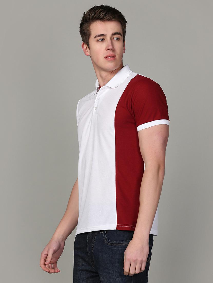 multi colored cotton blend plain tshirt - 21062880 - Standard Image - 1