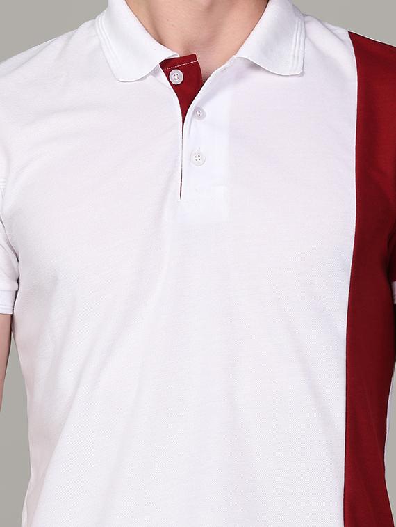 multi colored cotton blend plain tshirt - 21062880 - Standard Image - 4