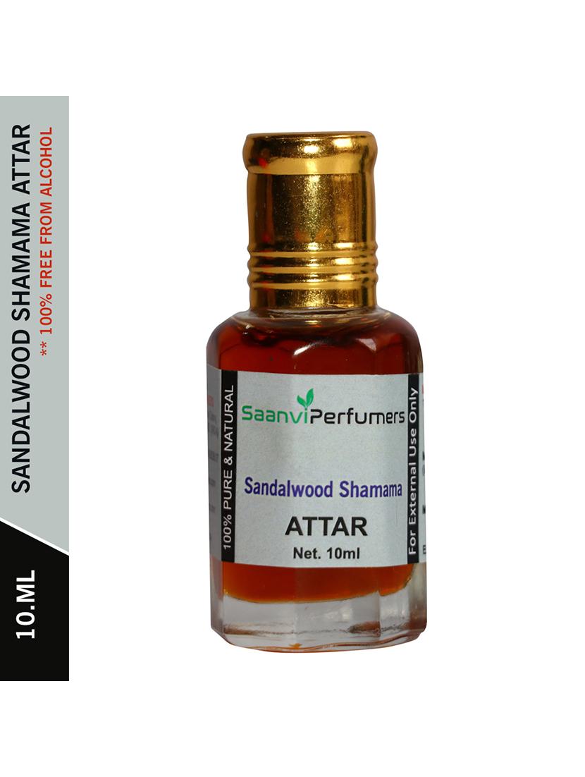 saanvi sandalwood shamama attar 0% alcohol with floral fragrance (10ml) - 21066337 - Zoom Image - 0