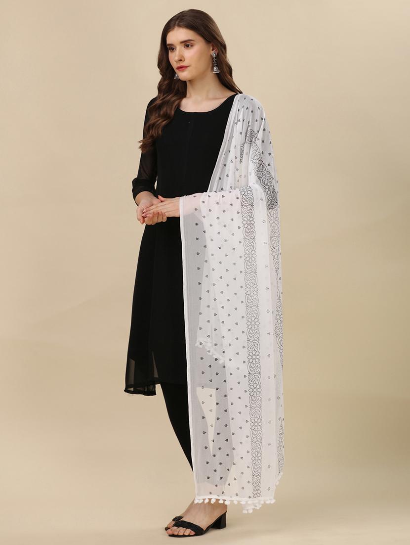 women printed dupatta - 21067054 - Standard Image - 1