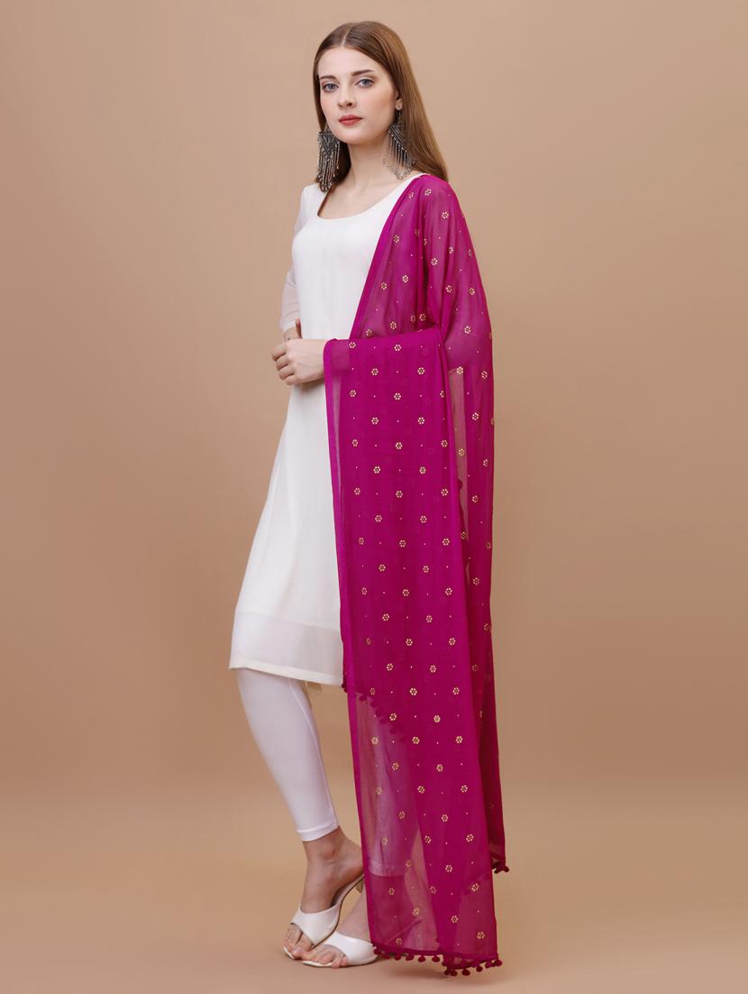women printed dupatta - 21067100 - Standard Image - 1