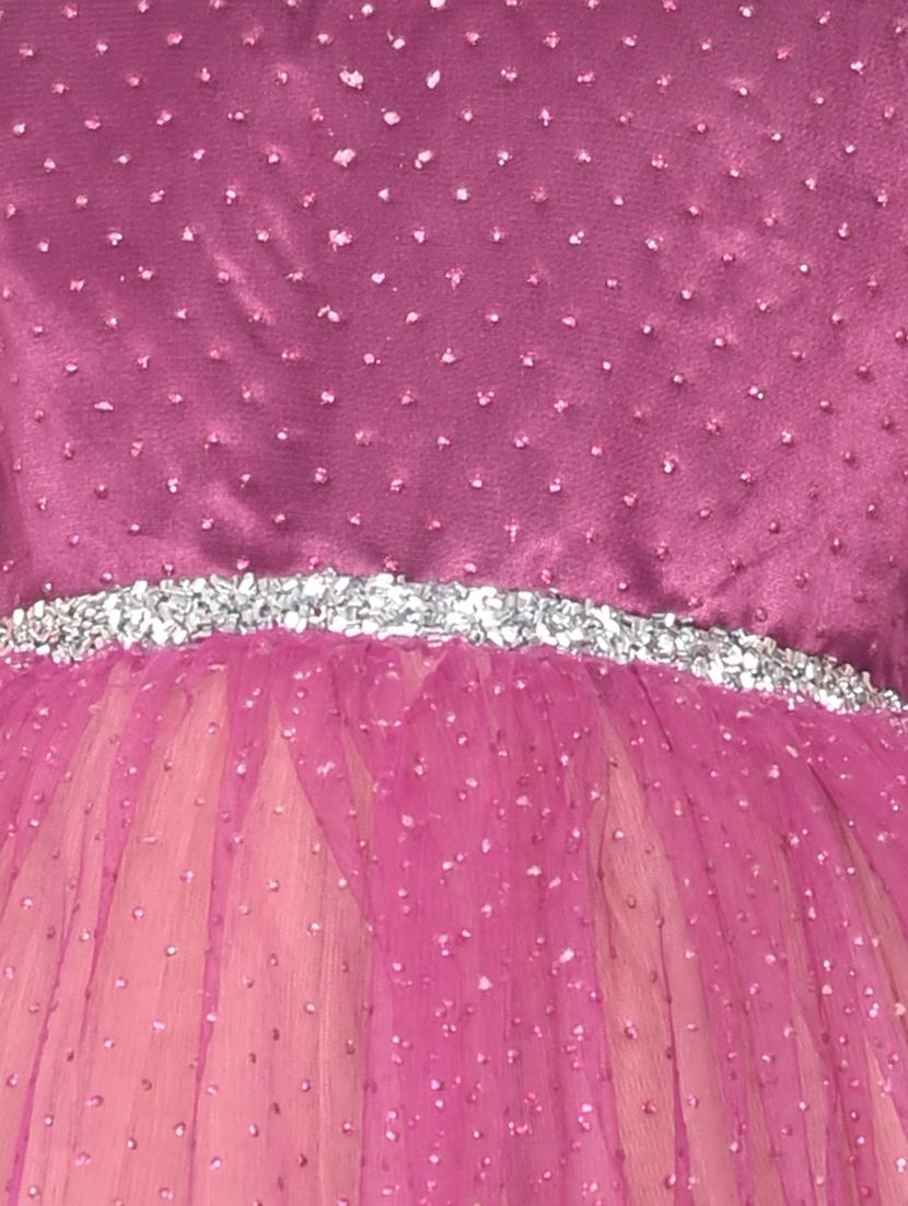 girls round neck net frocks - 21067405 - Standard Image - 4