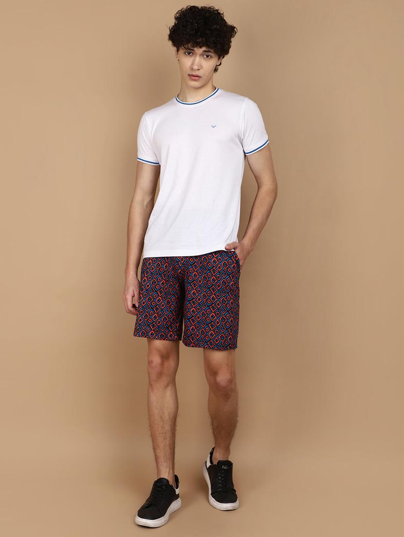 men printed cotton short - 21067783 - Standard Image - 4