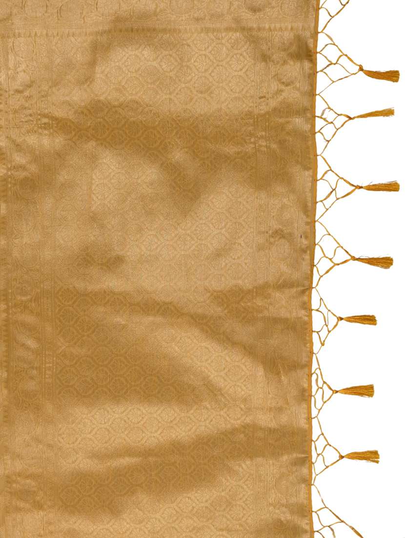 women self design banarasi saree with blouse - 21068416 -  Standard Image - 4