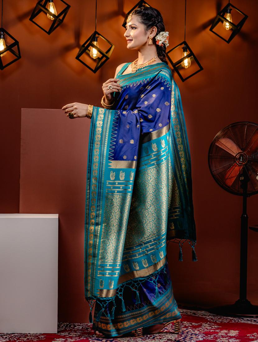 women self design kanjivaram saree - 21068433 - Standard Image - 1