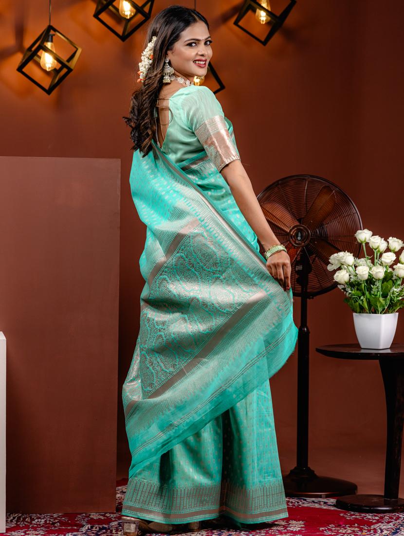 women self design banarasi saree - 21068443 - Standard Image - 1