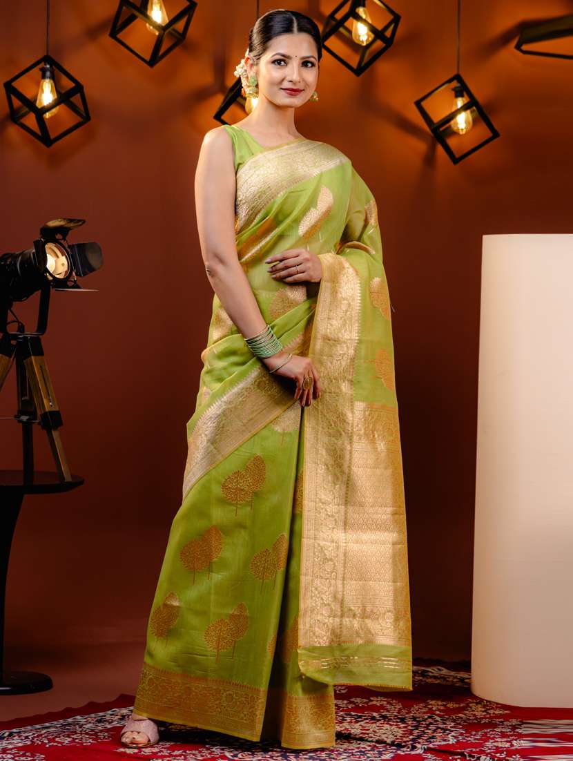 women self design banarasi saree - 21068444 -  Standard Image - 1
