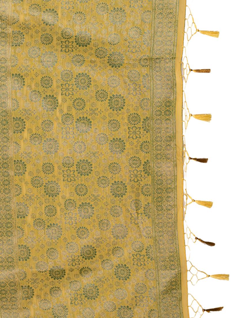 women self design bordered saree with blouse - 21068445 - Standard Image - 4