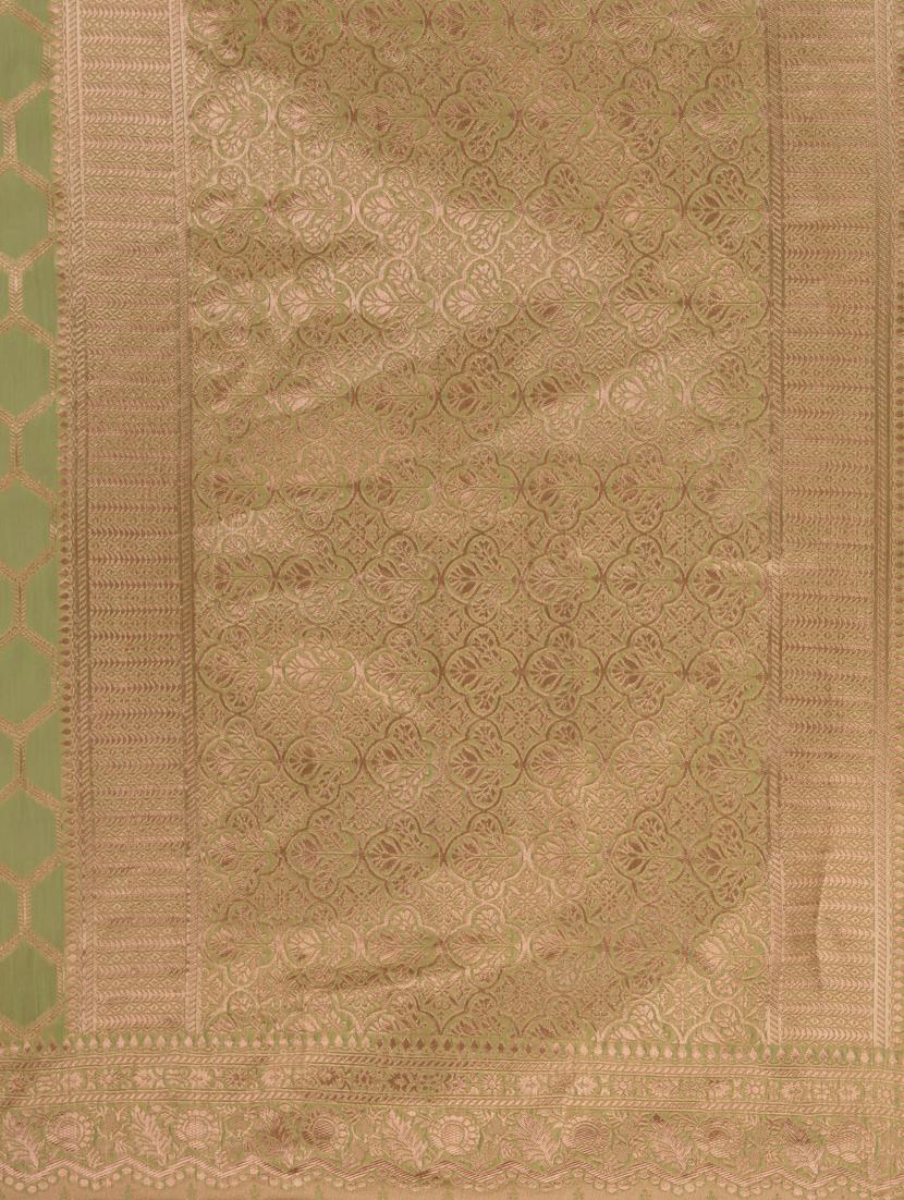 women self design banarasi saree with blouse - 21068460 - Standard Image - 4