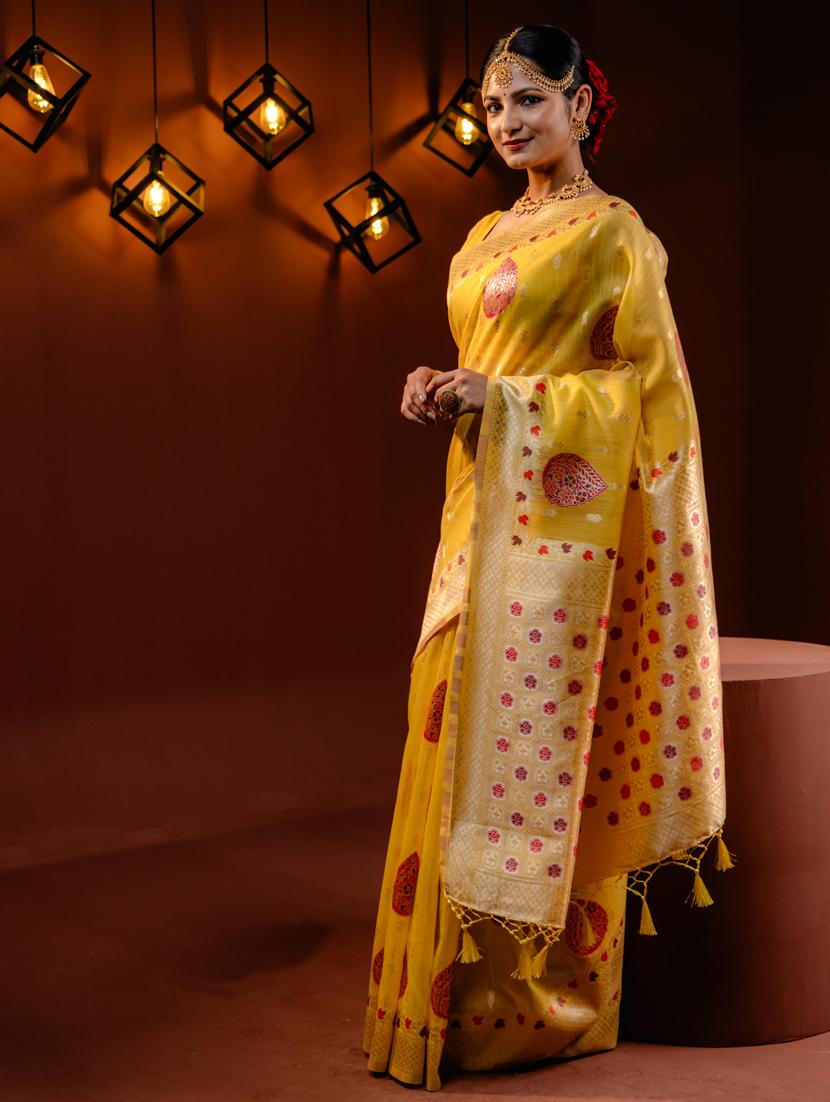 women self design banarasi saree - 21068468 - Standard Image - 1