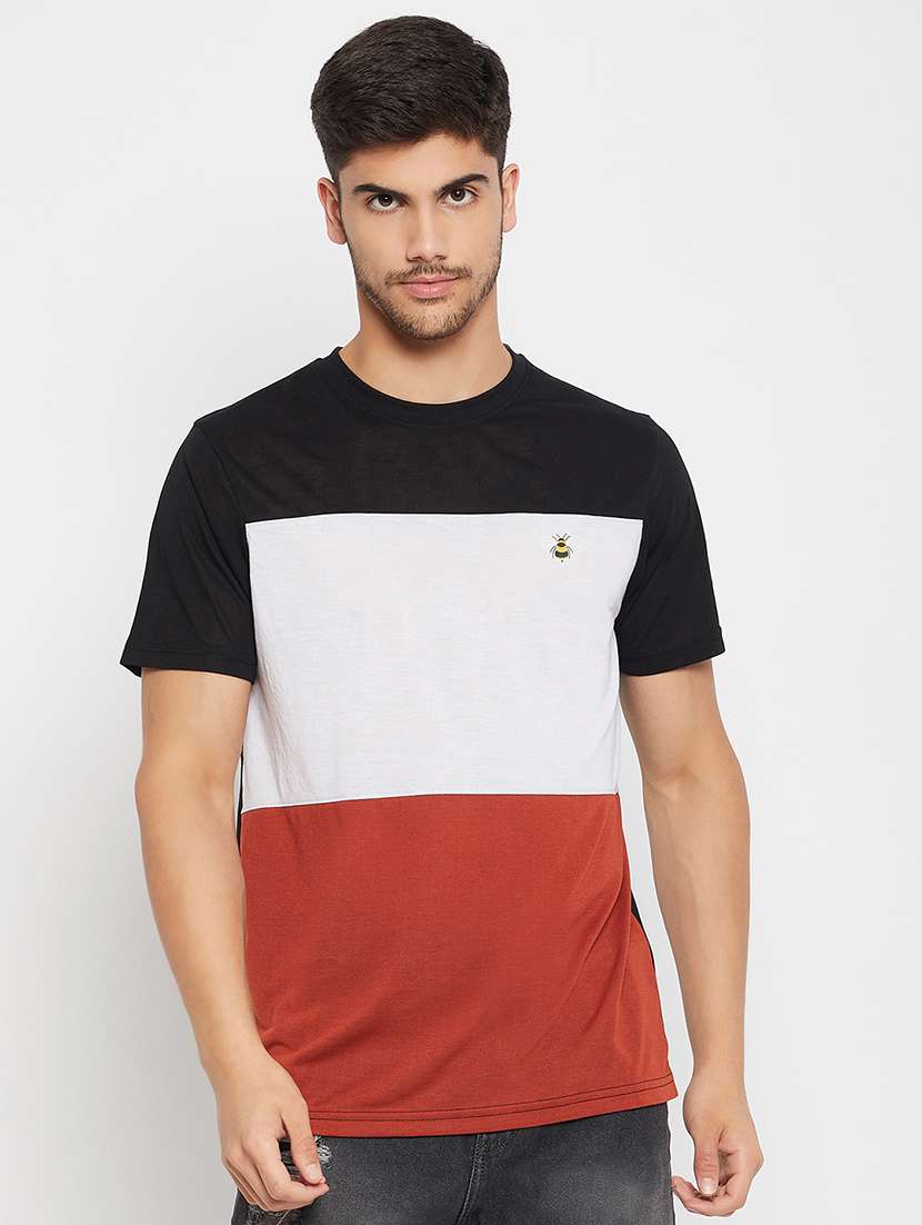 men pack of 3 color block t-shirts - 21069528 - Standard Image - 1