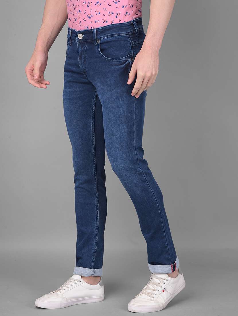 men mid rise denim jeans - 21069851 - Standard Image - 1