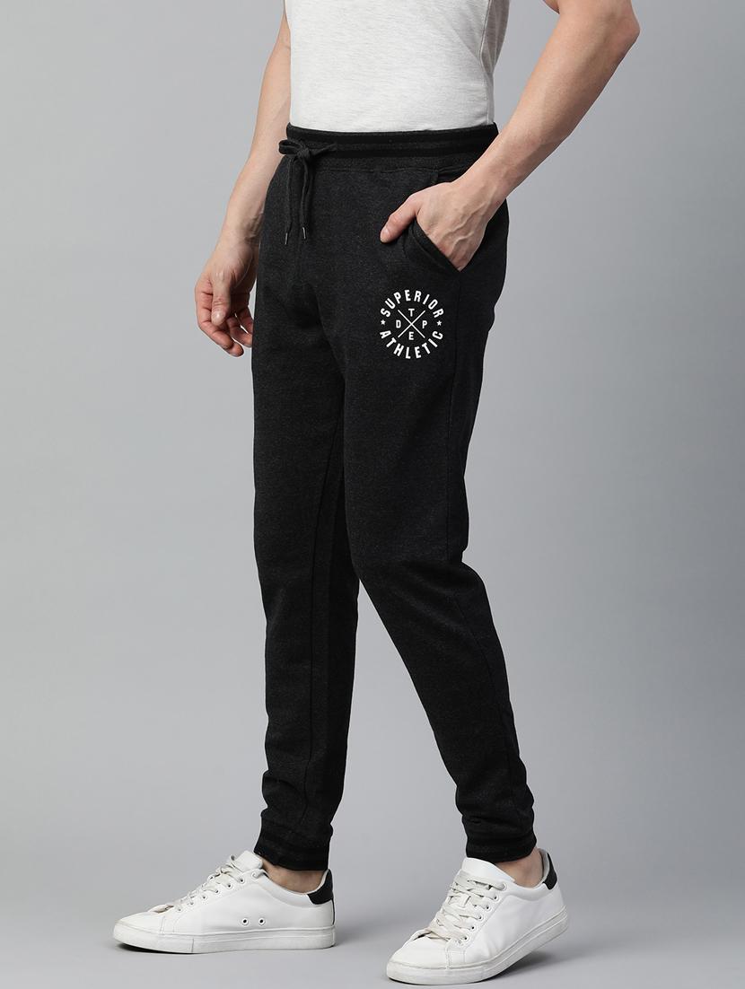 men mid rise joggers track pant - 21069948 - Standard Image - 1