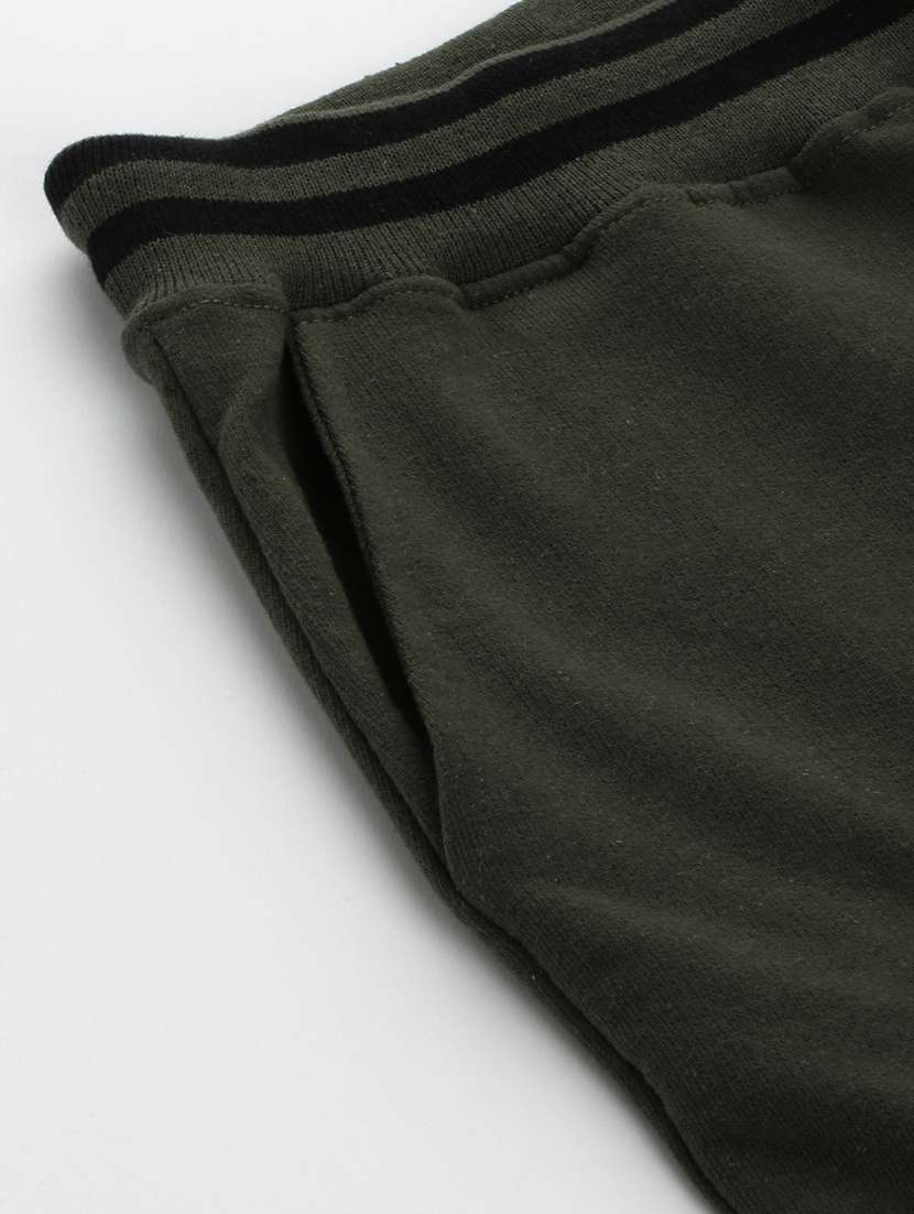 men mid rise joggers track pant - 21069950 - Standard Image - 4