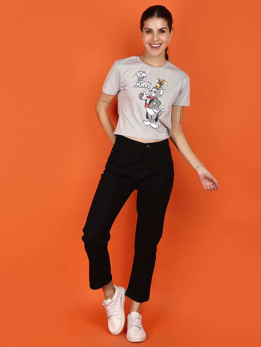 black cotton jeans - 21070233 -  Standard Image - 4