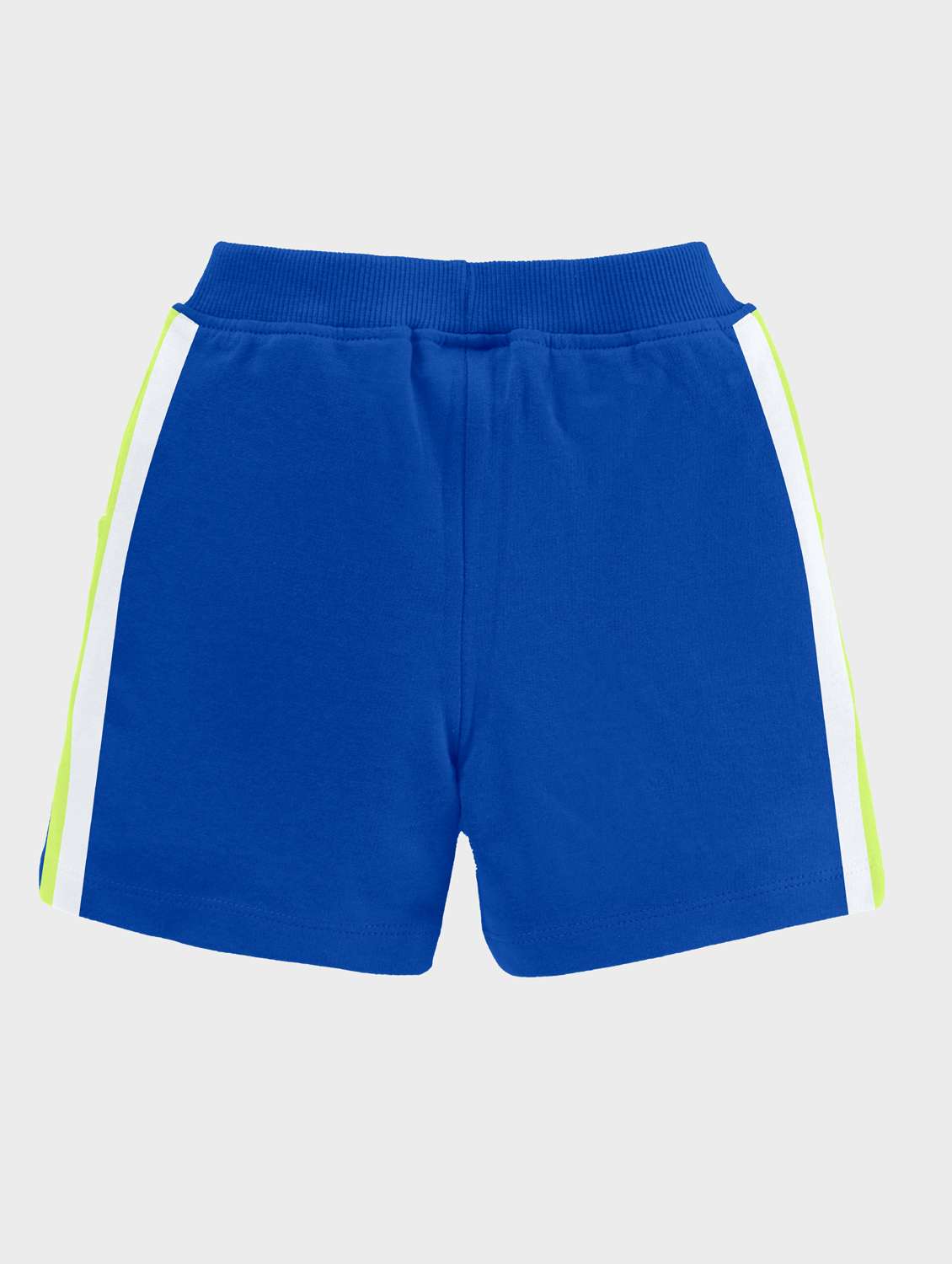 boys blue solids shorts - 21070543 -  Standard Image - 1
