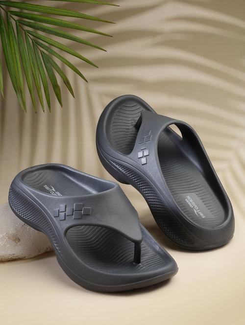 grey slip on slipper - 21070966 - Standard Image - 0
