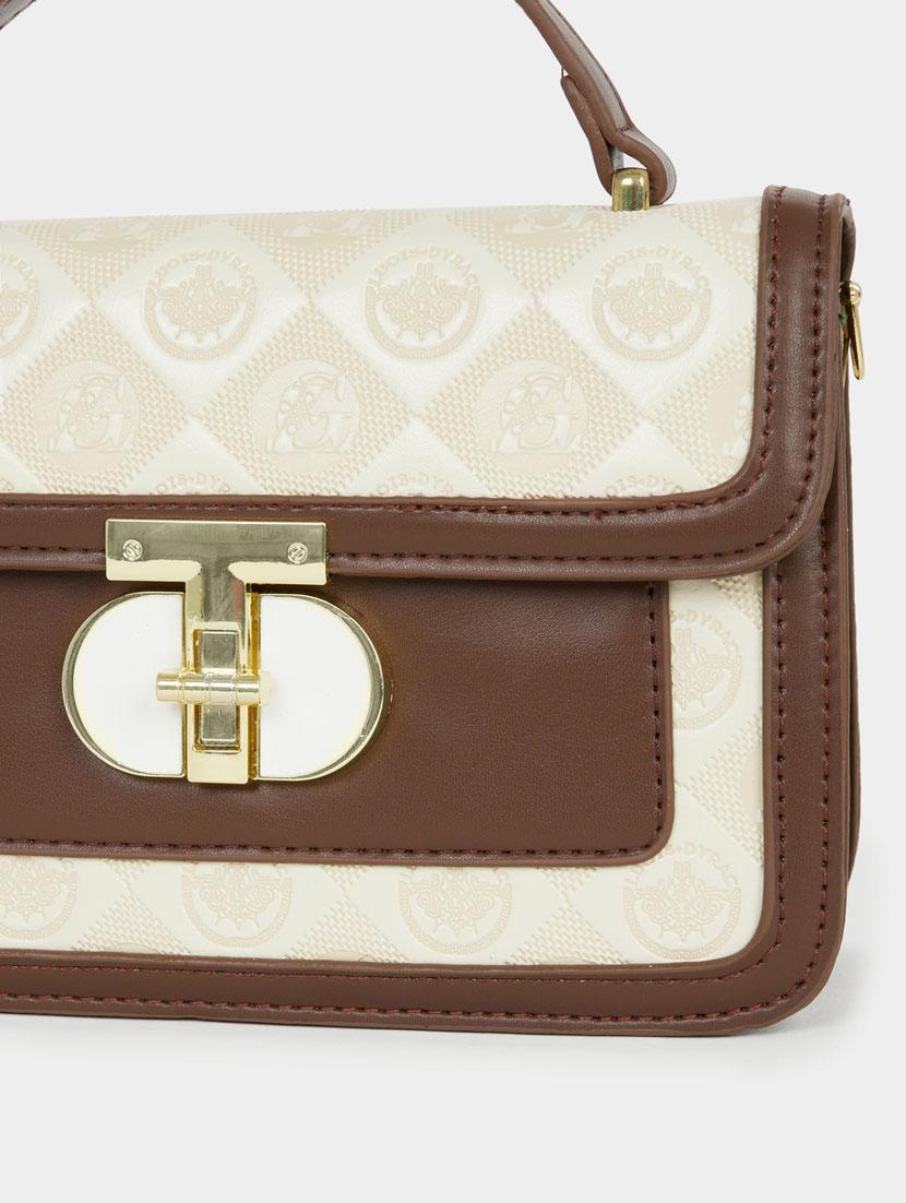 multi colored leatherette (pu) sling bag - 21071596 - Standard Image - 4