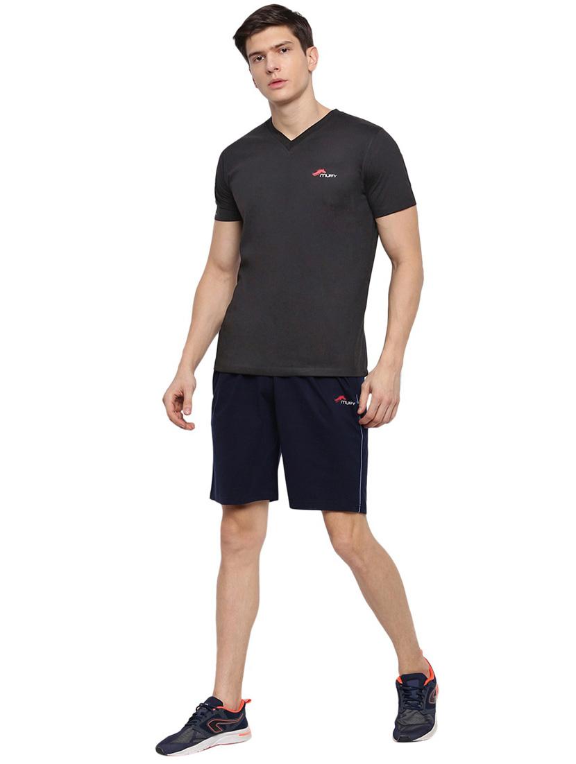 men mid rise cotton shorts - 21072732 - Standard Image - 4