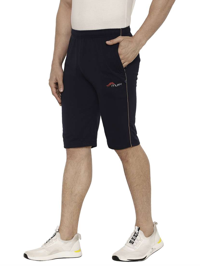 men mid rise cotton bermuda - 21072735 - Standard Image - 1