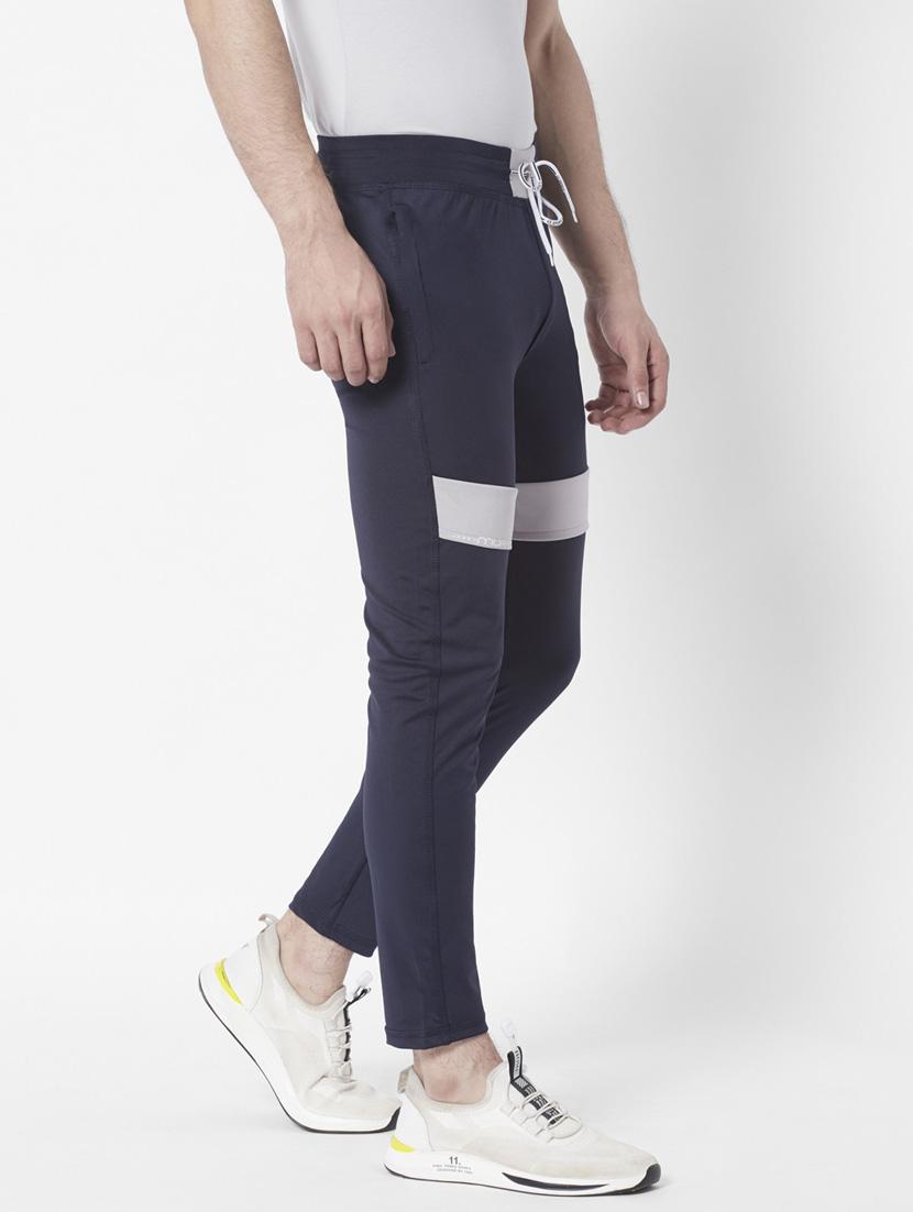 men mid rise full lenght track pant - 21072749 - Standard Image - 1