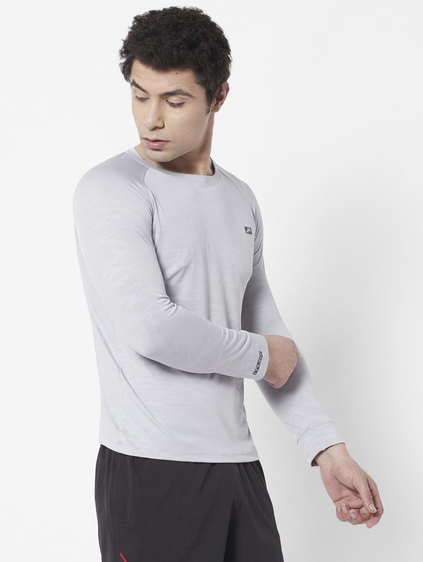 men self design round neck t-shirt - 21072778 -  Standard Image - 1