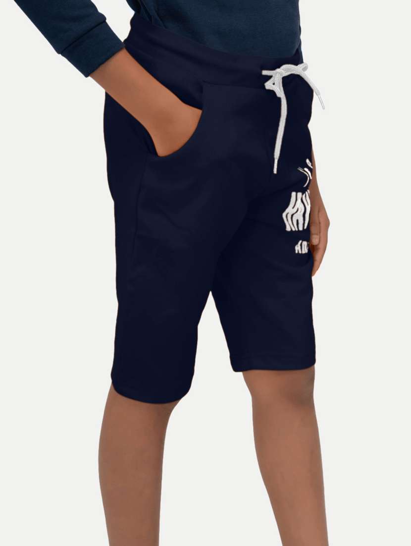 boys typographic casual shorts - 21074418 -  Standard Image - 1