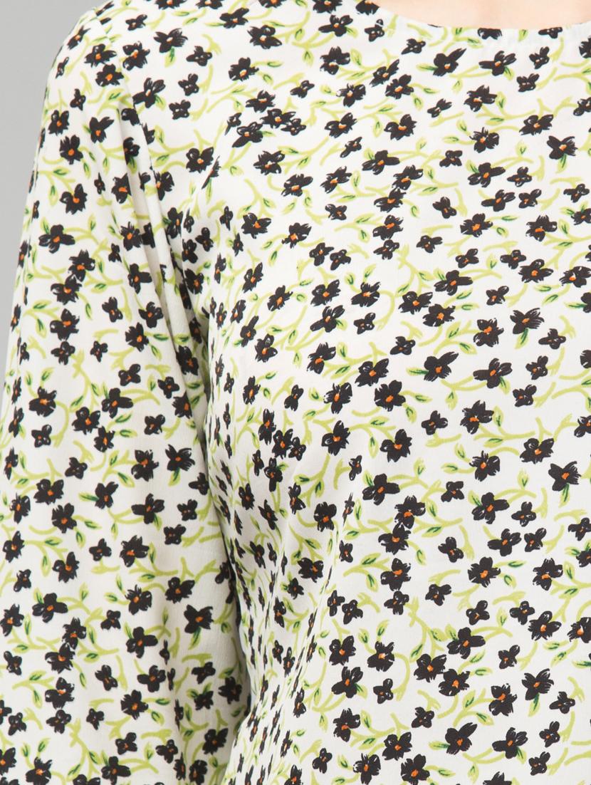 women white floral printed regular top - 21074458 - Standard Image - 4
