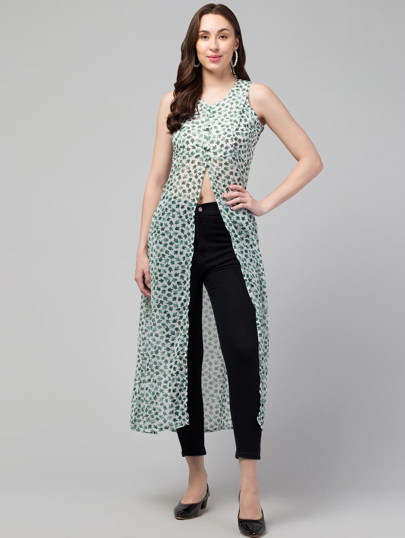 women white floral printed tunic - 21074521 - Zoom Image - 0