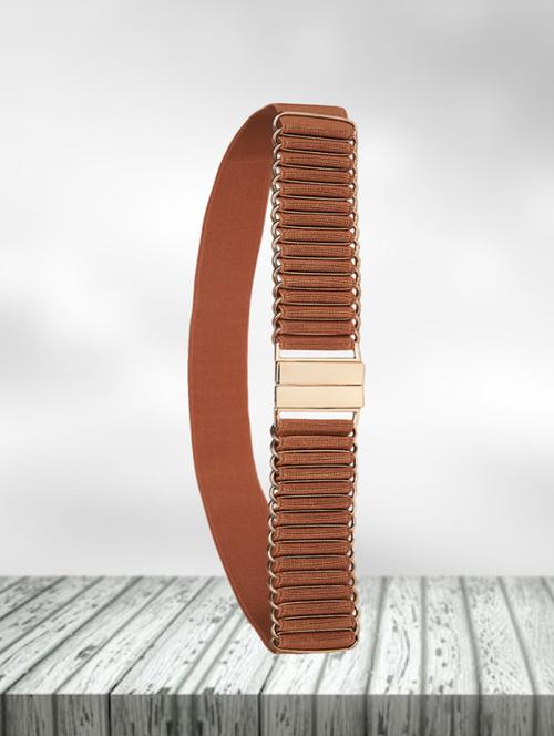 women stainless steel buckle belt - 21074709 - Standard Image - 0