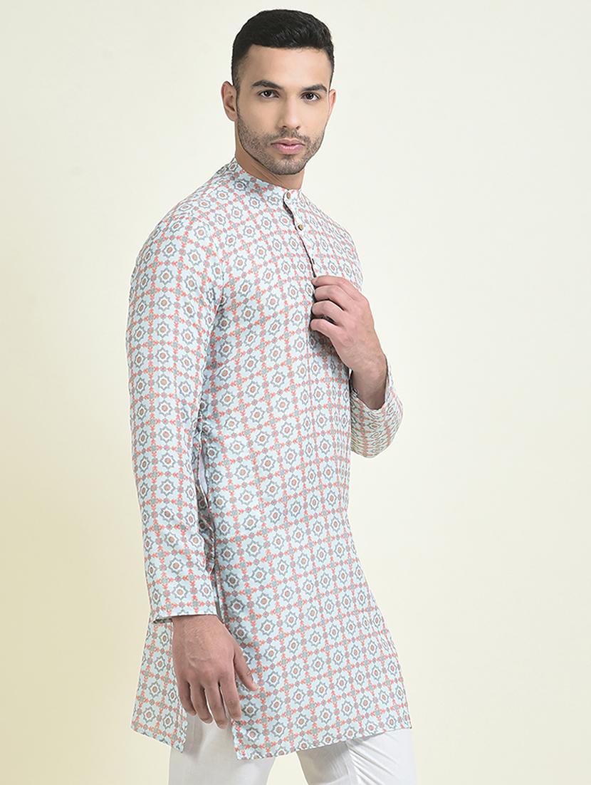 off white cotton short kurtas kurta - 21074958 - Standard Image - 1