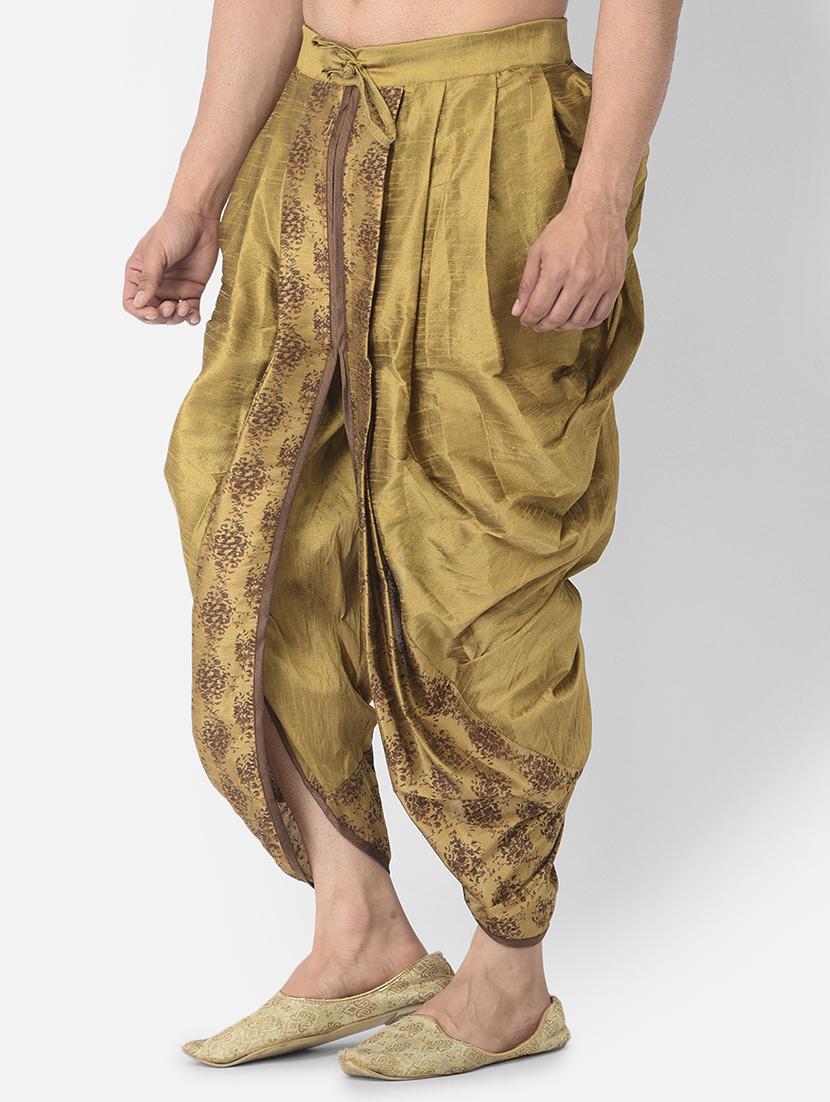 men mid rise printed dhoti - 21076208 -  Standard Image - 1