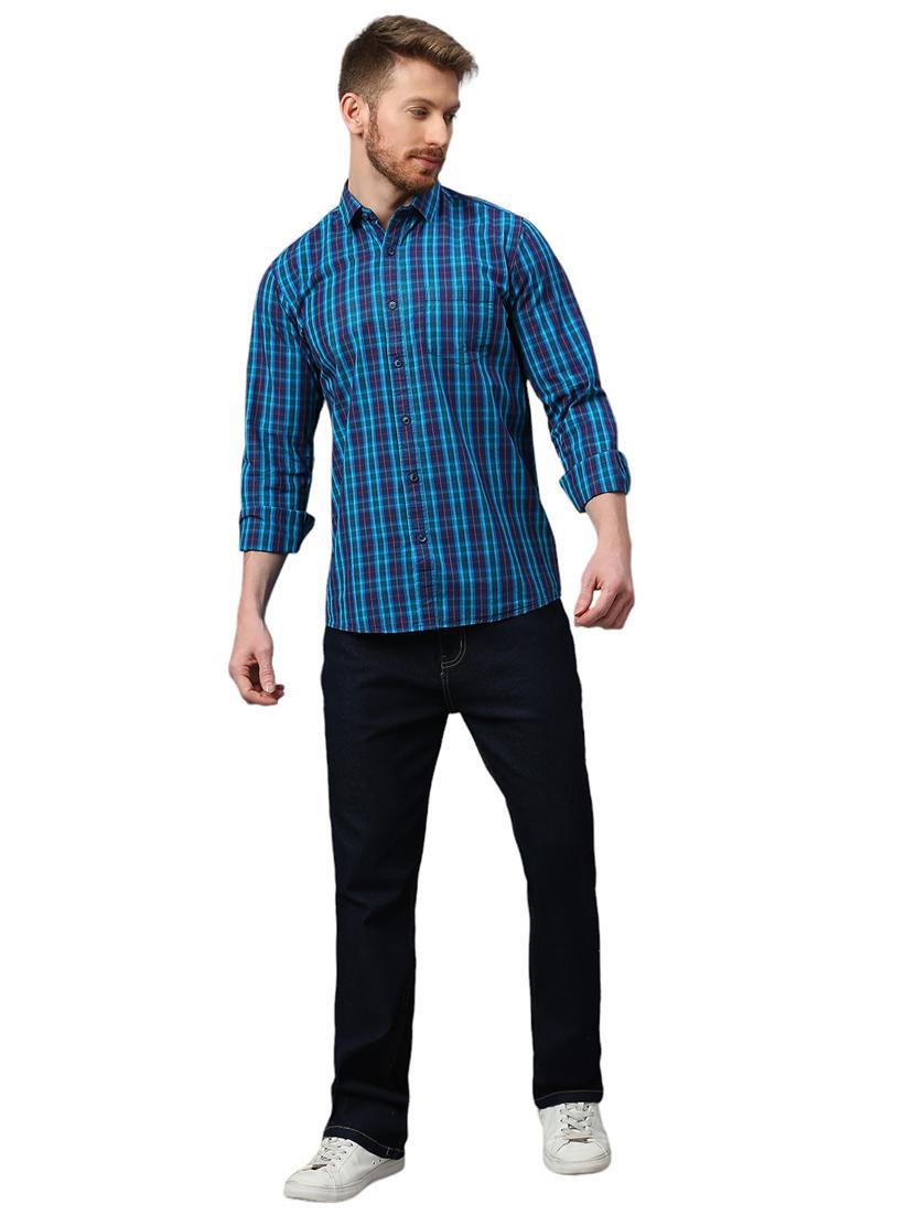 men check print casual shirt - 21078616 - Standard Image - 4