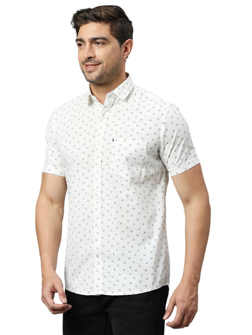 men printed casual shirt - 21078707 - Standard Image - 1
