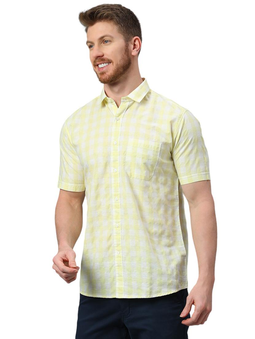 men checkered casual shirt - 21078726 -  Standard Image - 1