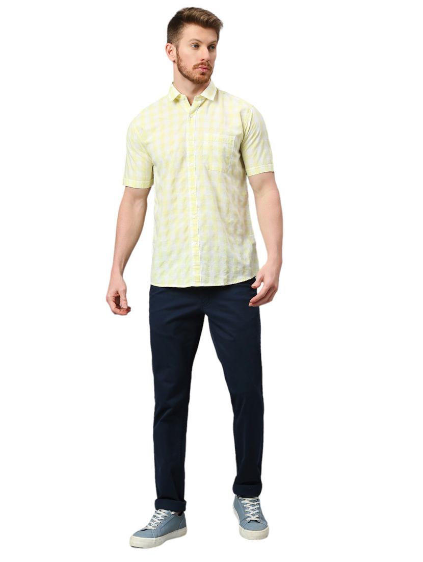 men checkered casual shirt - 21078726 - Standard Image - 4
