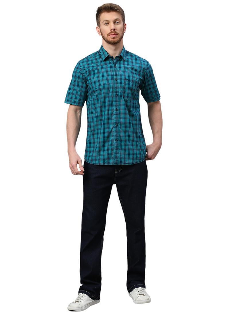 men checkered casual shirt - 21078732 - Standard Image - 4