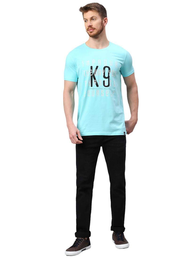 men front print short sleeve t-shirt - 21078806 - Standard Image - 4