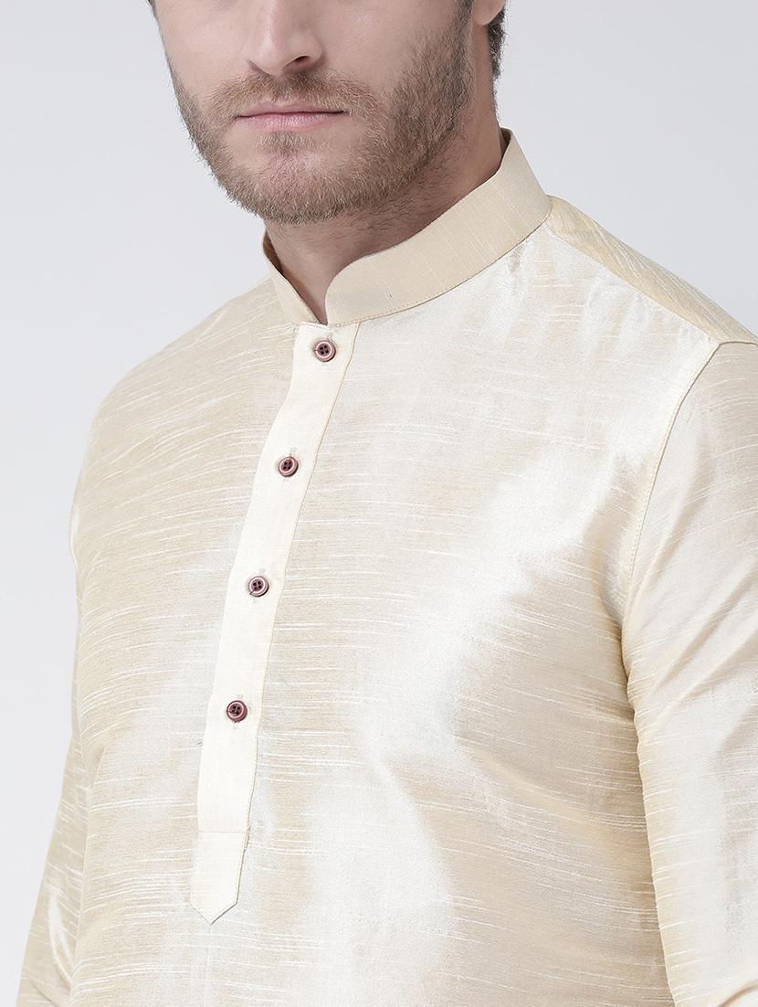 men silk kurta churidar ethnic wear set - 21078912 - Standard Image - 4
