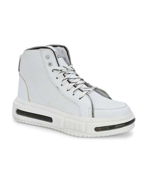 men white lace up shoes - 21080357 -  Standard Image - 0