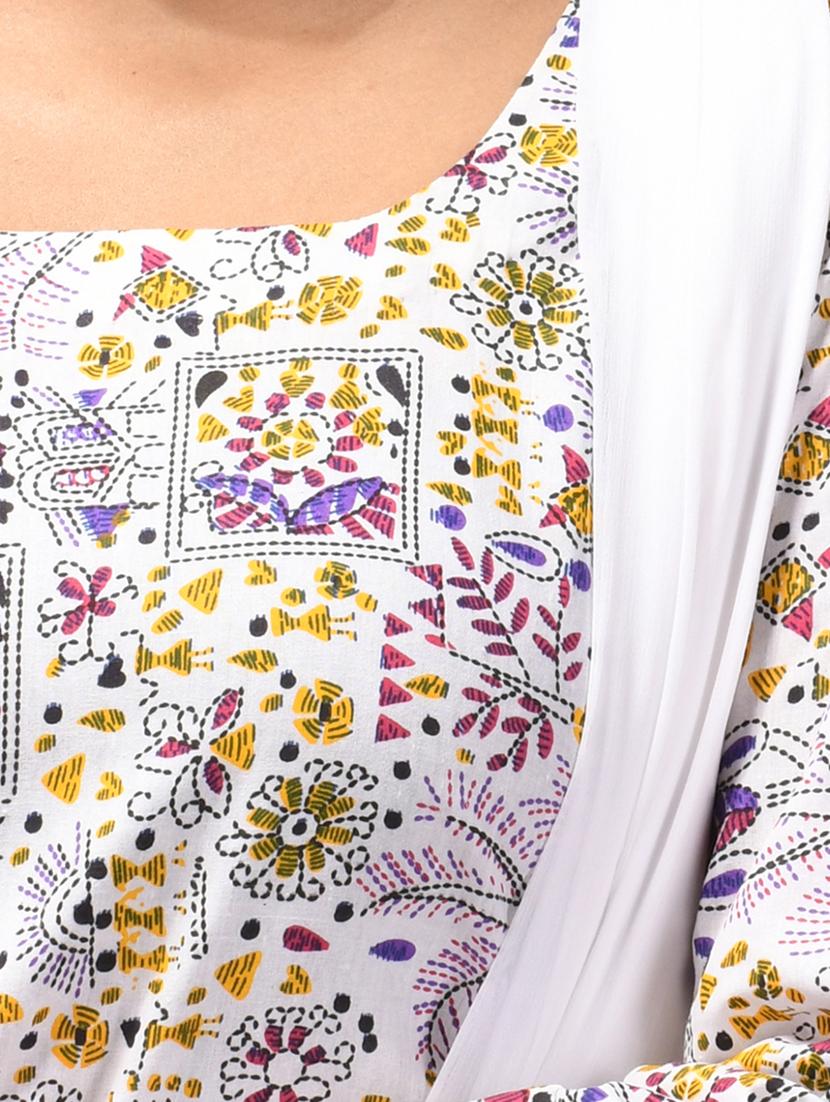 women printed straight kurta - 21081802 - Standard Image - 4