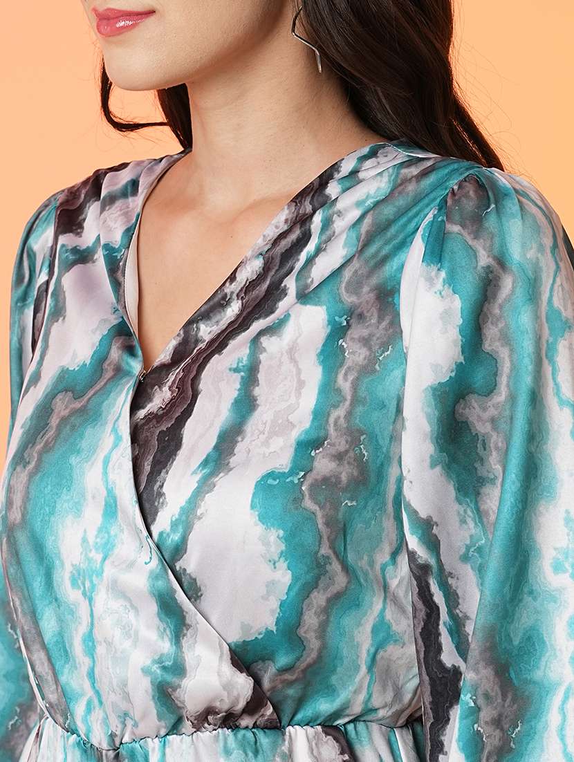 women abstract printed full leg jumpsuit - 21081837 -  Standard Image - 4