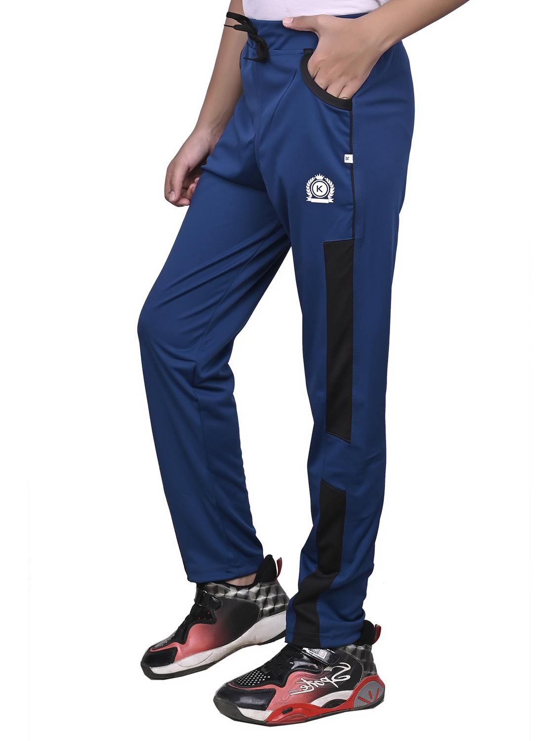 boys mid rise cotton track pant - 21081893 - Standard Image - 1