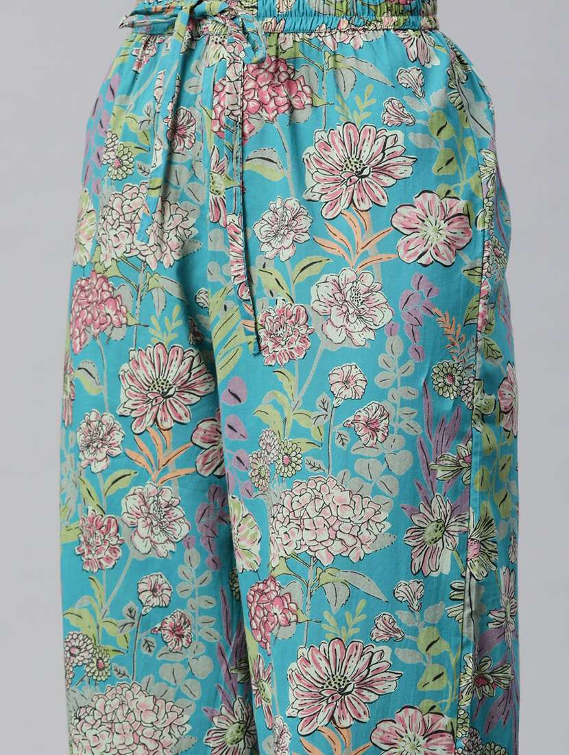 women three quarter sleeve kurta salwar with dupatta set - 21082606 -  Standard Image - 4