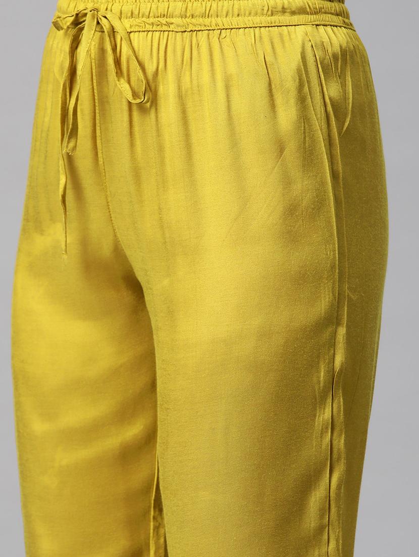 women three quarter sleeve kurta pant set - 21082618 - Standard Image - 4